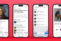 اپل برنامه جدید پخش موسیقی کلاسیک خود را برای پیش سفارش راه اندازی کرد اپل برنامه جدید پخش موسیقی کلاسیک خود را برای پیش سفارش راه اندازی کرد