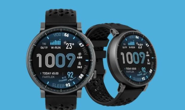 آمازفیت روی یک ساعت هوشمند جدید با باتری غولپیکر کار میکند آمازفیت روی یک ساعت هوشمند جدید با باتری غولپیکر کار میکند