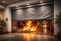 پرده حریق: دیوار نامرئی که جلوی فاجعه را می‌گیرد